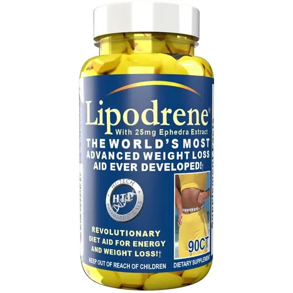 Hi-Tech Pharmaceuticals Lipodrene with Ephedra Extract (90 ct)