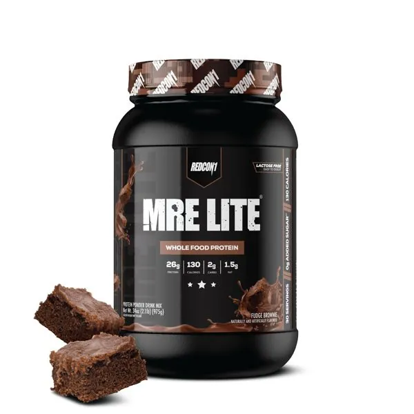 Redcon1 MRE Lite Whole Food Protein Fudge Brownie